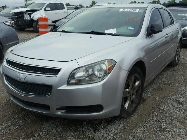 1G1ZA5EU0CF161116 - 2012 CHEVROLET MALIBU LS ვერცხლისფერი ფოტო 2