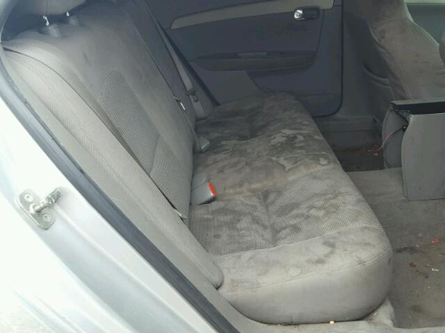 1G1ZA5EU0CF161116 - 2012 CHEVROLET MALIBU LS ვერცხლისფერი ფოტო 6