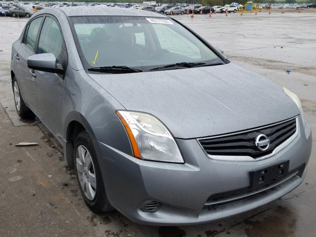 3N1AB6AP0CL719207 - 2012 NISSAN SENTRA 2.0 GRAY photo 1