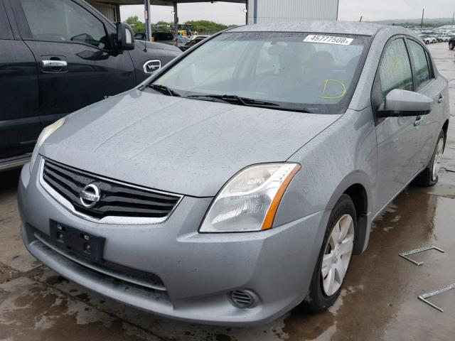 3N1AB6AP0CL719207 - 2012 NISSAN SENTRA 2.0 GRAY photo 2