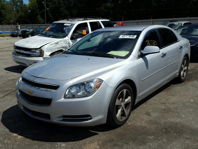 1G1ZC5EU5CF364738 - 2012 CHEVROLET MALIBU 1LT 银色 照片 2