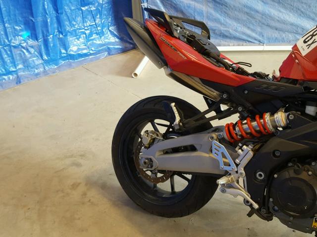 ZD4RAC01XGS001500 - 2016 APRILIA SHIVER 750 RED photo 6