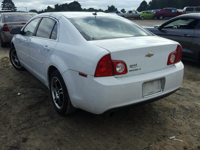 1G1ZC5EBXAF145219 - 2010 CHEVROLET MALIBU 1LT თეთრი ფოტო 3