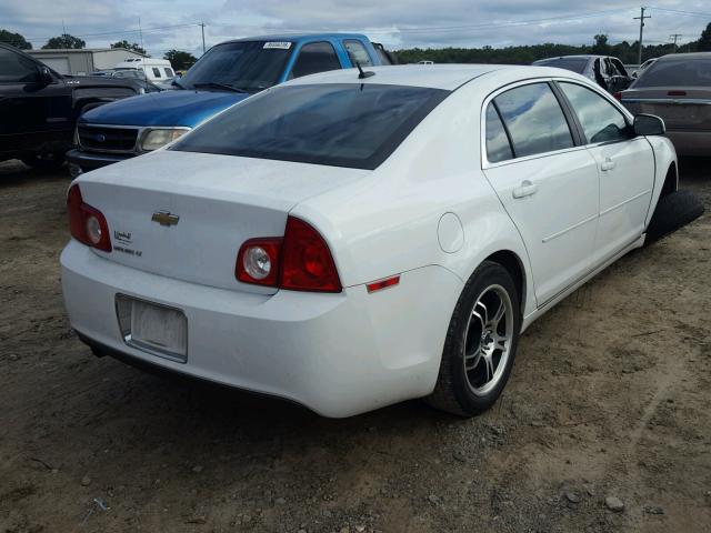 1G1ZC5EBXAF145219 - 2010 CHEVROLET MALIBU 1LT თეთრი ფოტო 4