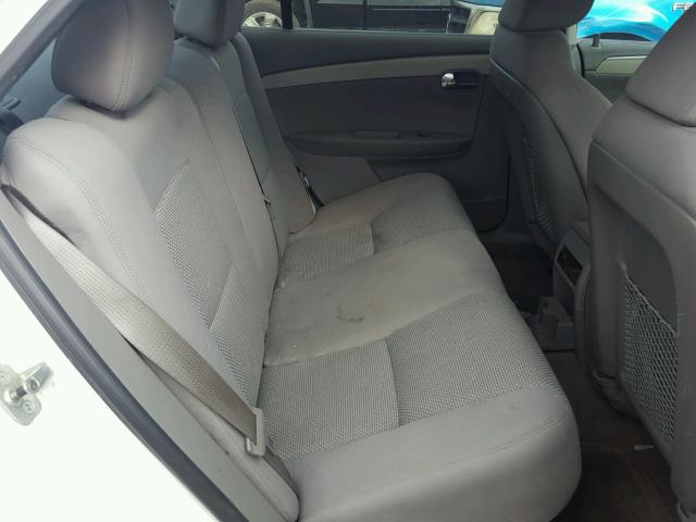 1G1ZC5EBXAF145219 - 2010 CHEVROLET MALIBU 1LT თეთრი ფოტო 6