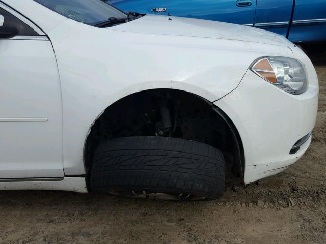 1G1ZC5EBXAF145219 - 2010 CHEVROLET MALIBU 1LT თეთრი ფოტო 9