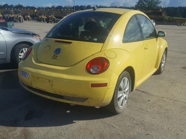 3VWPW31C29M512535 - 2009 VOLKSWAGEN NEW BEETLE Sarı foto 4