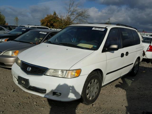 2HKRL185XYH533864 - 2000 HONDA ODYSSEY WHITE photo 2