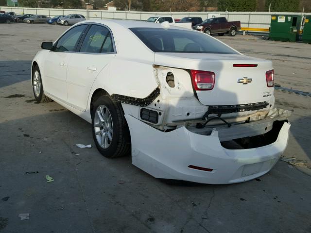 1G11C5SA9DF337406 - 2013 CHEVROLET MALIBU 1LT WHITE photo 3