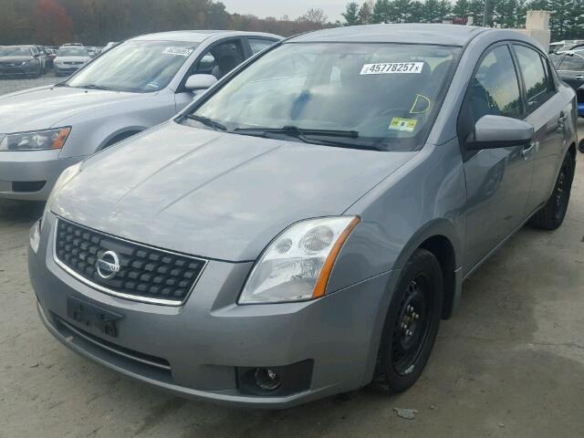 3N1AB61E27L687591 - 2007 NISSAN SENTRA GRAY photo 2