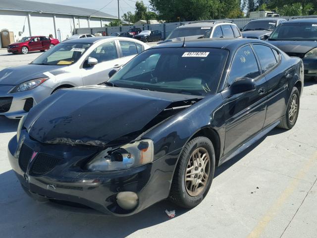2G2WP542541250587 - 2004 PONTIAC GRAND PRIX BLACK photo 2