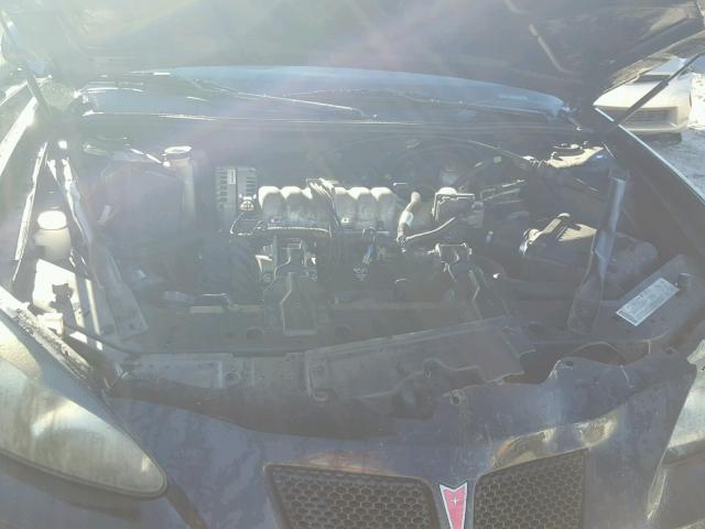2G2WP542541250587 - 2004 PONTIAC GRAND PRIX BLACK photo 7