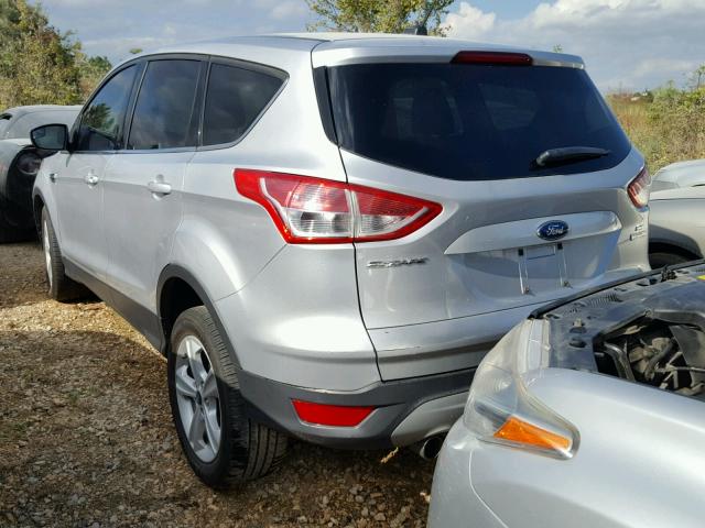 1FMCU0GX7DUB24152 - 2013 FORD ESCAPE SE SILVER photo 3