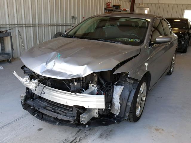 1C3CCCEG4FN668654 - 2015 CHRYSLER 200 C SILVER photo 2