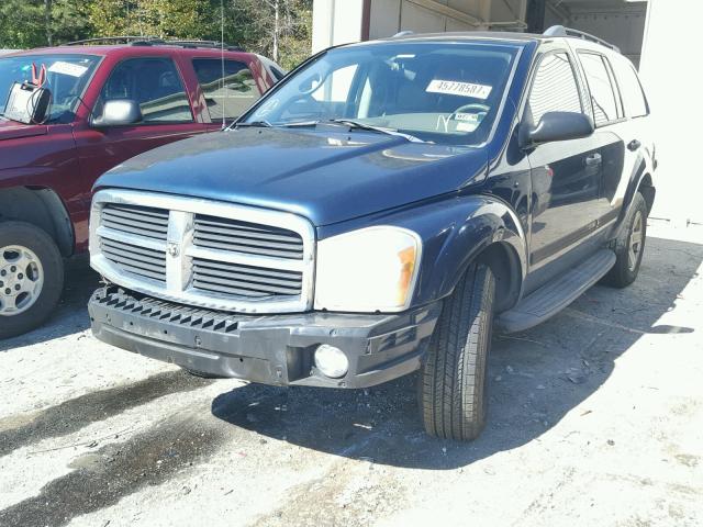 1D4HD48D74F150098 - 2004 DODGE DURANGO BLUE photo 2