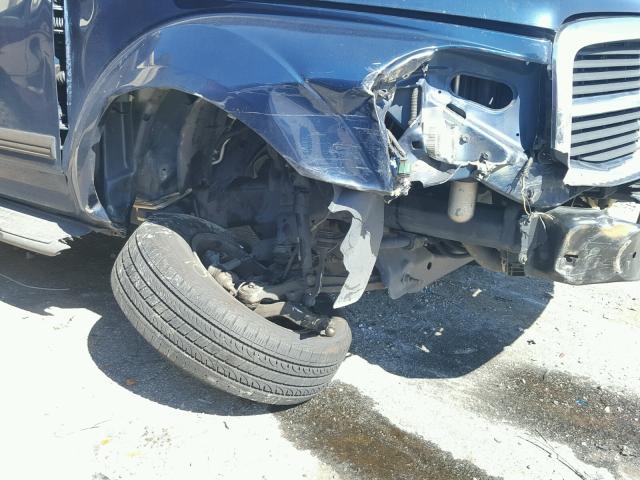 1D4HD48D74F150098 - 2004 DODGE DURANGO BLUE photo 9