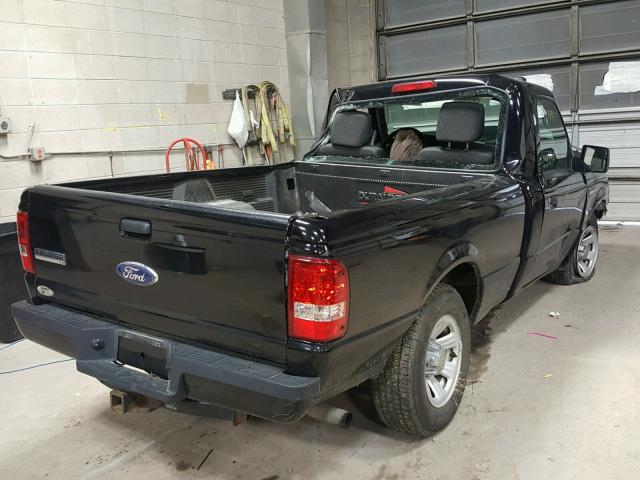 1FTKR1AD0APA78728 - 2010 FORD RANGER BLACK photo 4