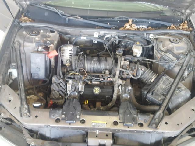 1G2WP52K93F115431 - 2003 PONTIAC GRAND PRIX Сріблястий фото 7