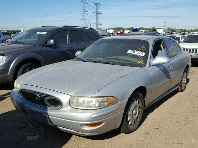 1G4HP54K224100597 - 2002 BUICK LESABRE CU SILVER photo 2