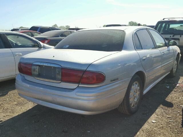 1G4HP54K224100597 - 2002 BUICK LESABRE CU SILVER photo 4