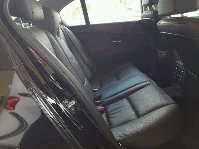 WBANF33546CS36488 - 2006 BMW 525 XI შავი ფოტო 6