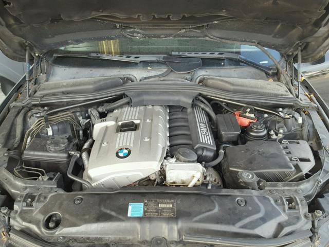 WBANF33546CS36488 - 2006 BMW 525 XI შავი ფოტო 7