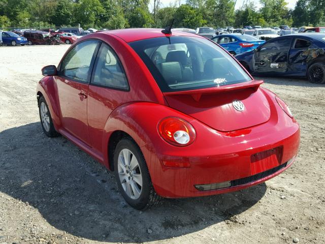 3VWPW31C29M511501 - 2009 VOLKSWAGEN NEW BEETLE Qırmızı foto 3