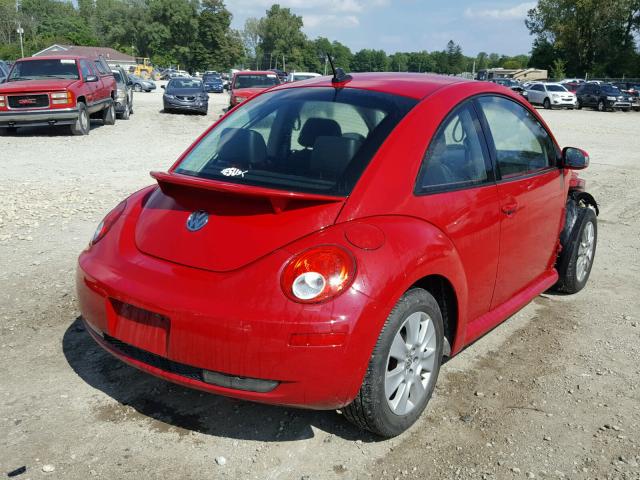3VWPW31C29M511501 - 2009 VOLKSWAGEN NEW BEETLE Qırmızı foto 4