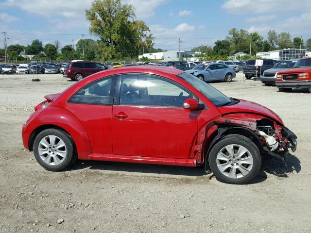 3VWPW31C29M511501 - 2009 VOLKSWAGEN NEW BEETLE Qırmızı foto 9