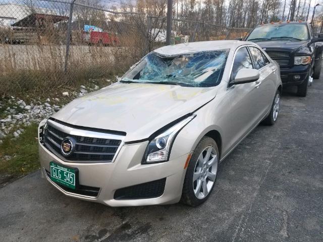 1G6AG5RX8D0129318 - 2013 CADILLAC ATS TAN photo 2