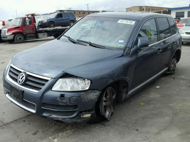 WVGZM77L16D007136 - 2006 VOLKSWAGEN TOUAREG 4. BLUE photo 2