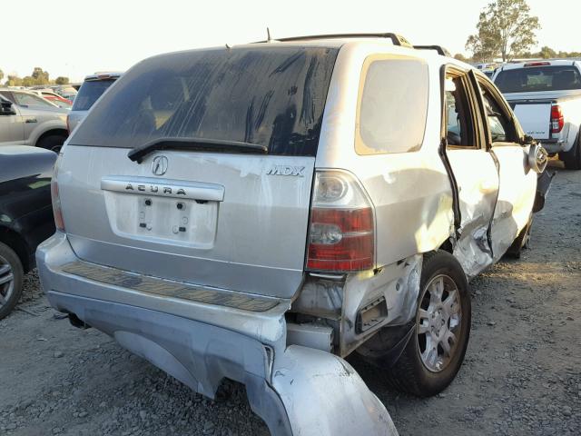 2HNYD18985H546591 - 2005 ACURA MDX TOURIN SILVER photo 4