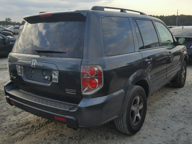 2HKYF18726H563264 - 2006 HONDA PILOT EX GRAY photo 4