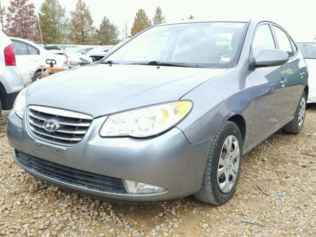 KMHDU4AD9AU871418 - 2010 HYUNDAI ELANTRA BL GRAY photo 2