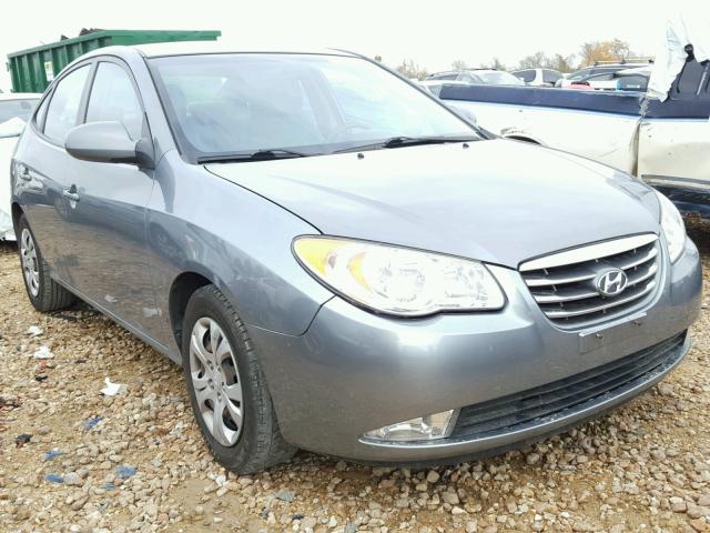 KMHDU4AD9AU871418 - 2010 HYUNDAI ELANTRA BL GRAY photo 9