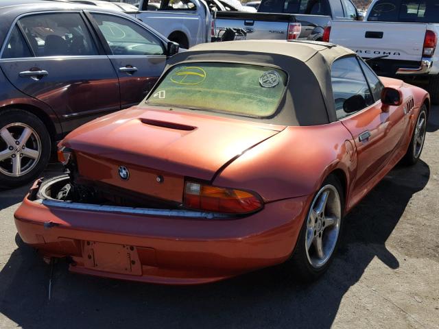 4USCJ3325VLC07141 - 1997 BMW Z3 2.8 ORANGE photo 4