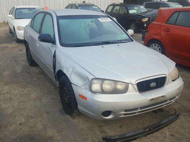 KMHDN45D42U391456 - 2002 HYUNDAI ELANTRA GL SILVER photo 1