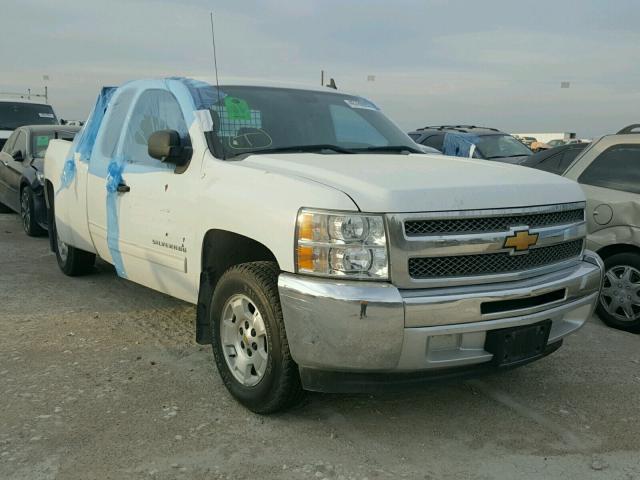 1GCRCSE05DZ111633 - 2013 CHEVROLET SILVERADO WHITE photo 1