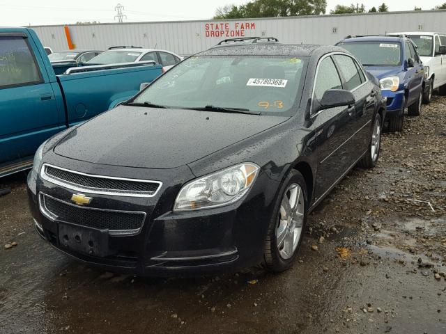 1G1ZH57B29F225219 - 2009 CHEVROLET MALIBU 1LT 黑色 照片 2
