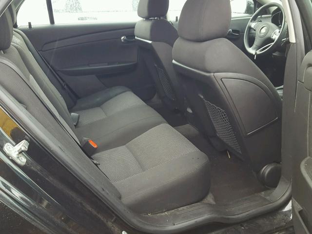 1G1ZH57B29F225219 - 2009 CHEVROLET MALIBU 1LT 黑色 照片 6