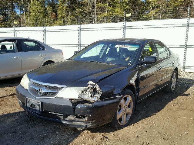 19UUA56872A001444 - 2002 ACURA 3.2TL TYPE BLACK photo 2