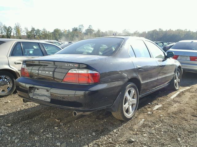 19UUA56872A001444 - 2002 ACURA 3.2TL TYPE BLACK photo 4