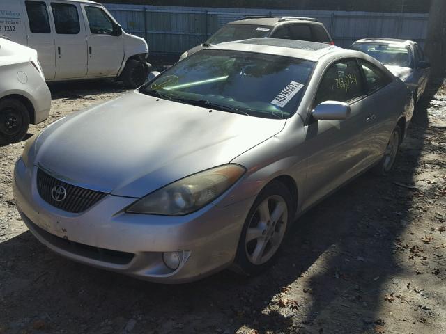 4T1CA30P06U099229 - 2006 TOYOTA CAMRY SOLA SILVER photo 2