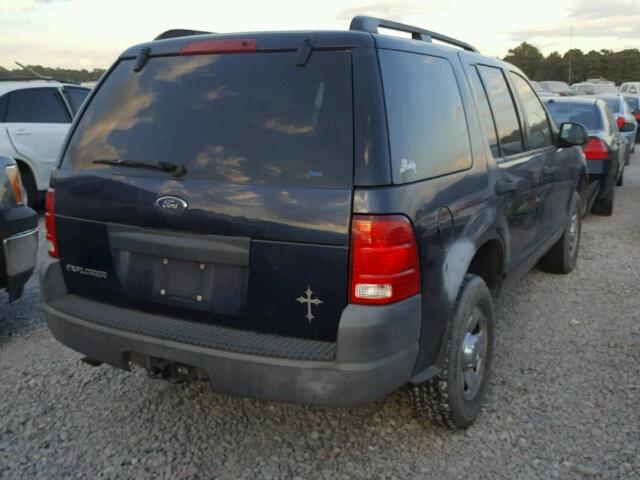 1FMZU62K53ZA97821 - 2003 FORD EXPLORER X BLUE photo 4