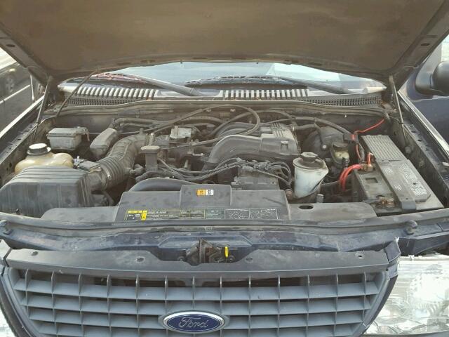 1FMZU62K53ZA97821 - 2003 FORD EXPLORER X BLUE photo 7