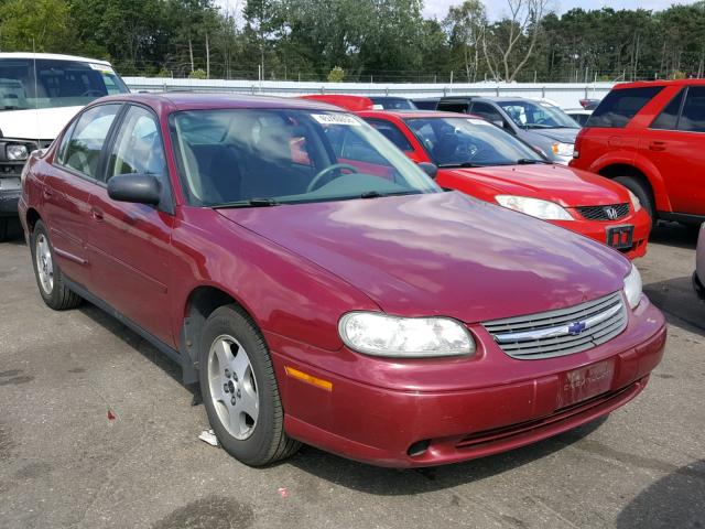 1G1ND52F04M659244 - 2004 CHEVROLET CLASSIC RED photo 1