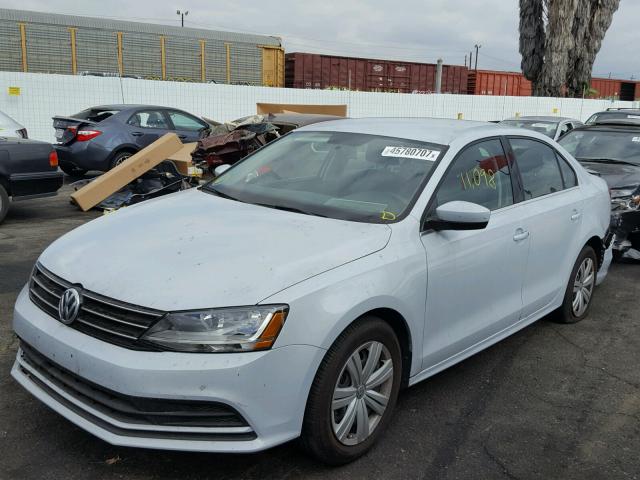 3VW2B7AJ2HM224802 - 2017 VOLKSWAGEN JETTA S GRAY photo 2