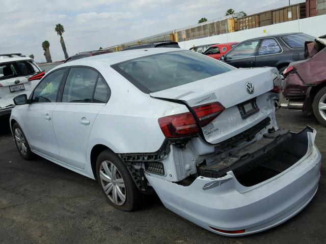 3VW2B7AJ2HM224802 - 2017 VOLKSWAGEN JETTA S 灰色 照片 3