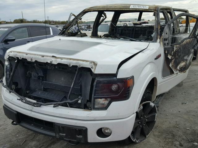 1FTFW1ET80FC69352 - 2013 FORD F150 WHITE photo 2