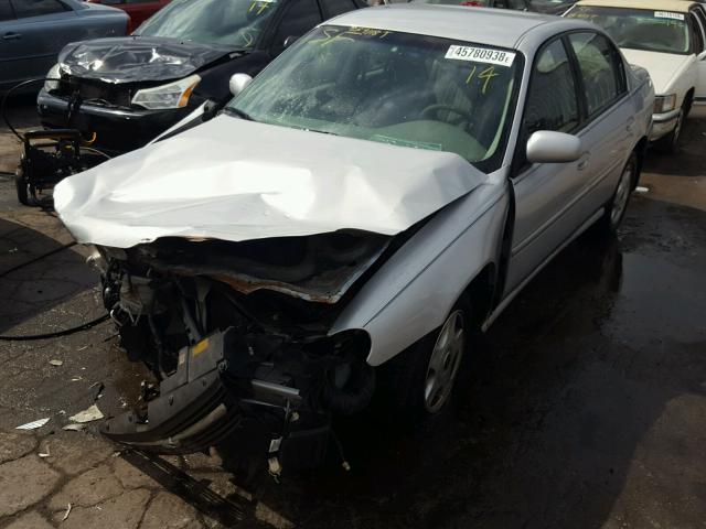 1G1NE52J116151821 - 2001 CHEVROLET MALIBU LS Gümüş foto 2